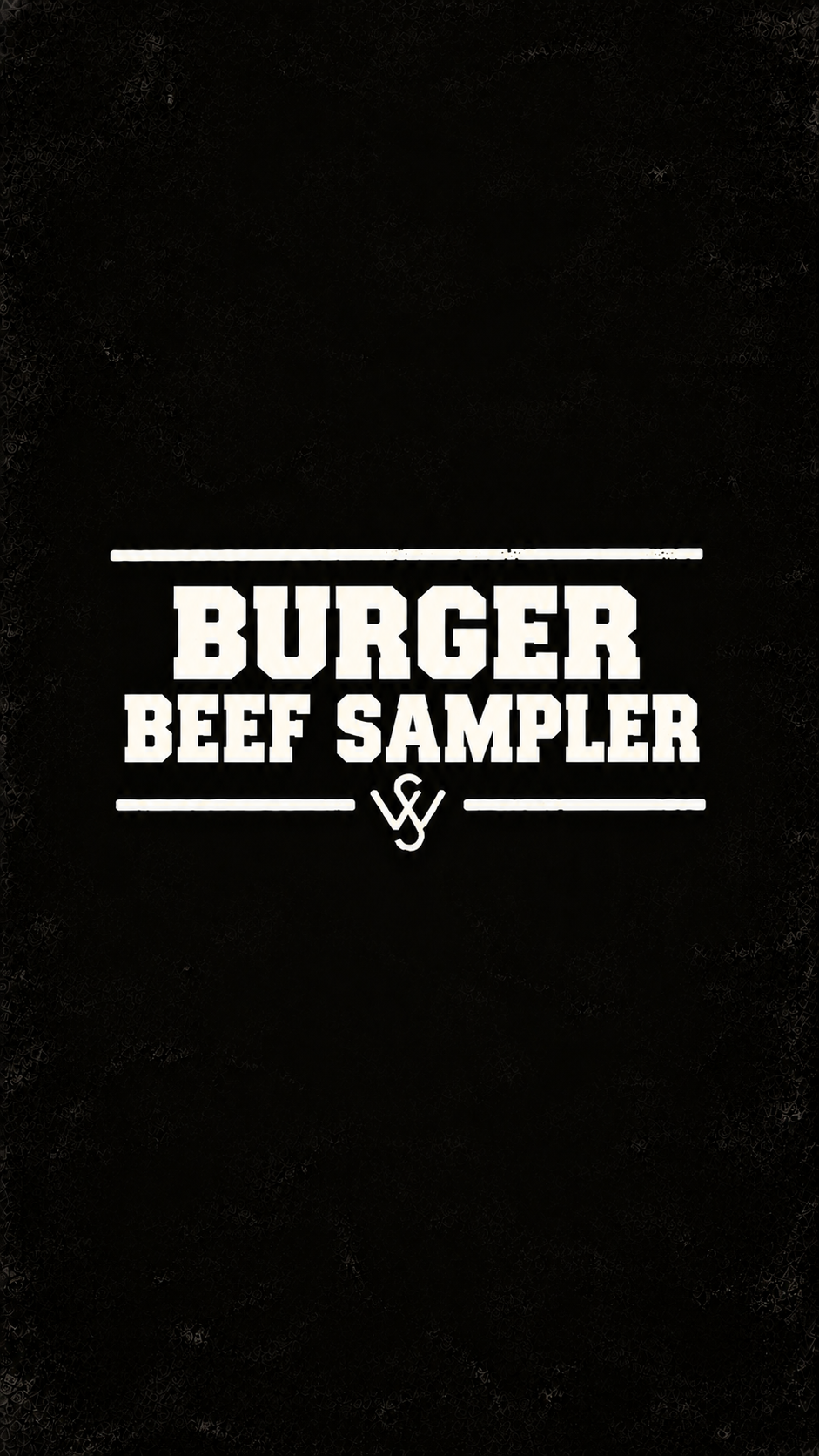 Burger Beef Sampler