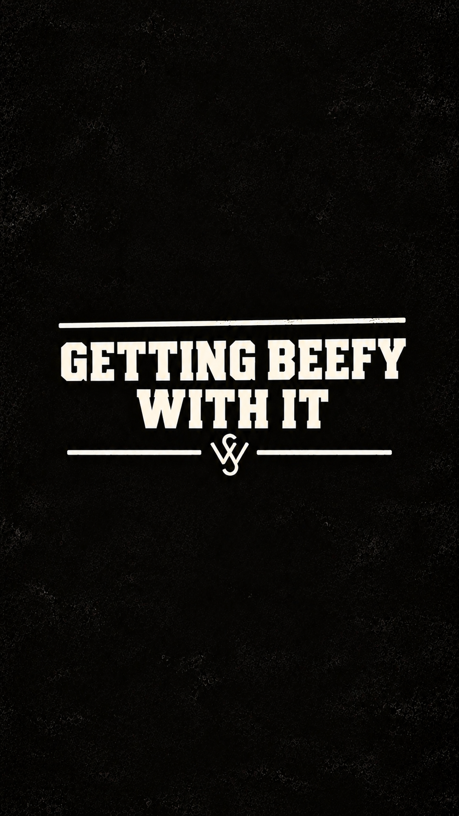 Getting Beefy With It
