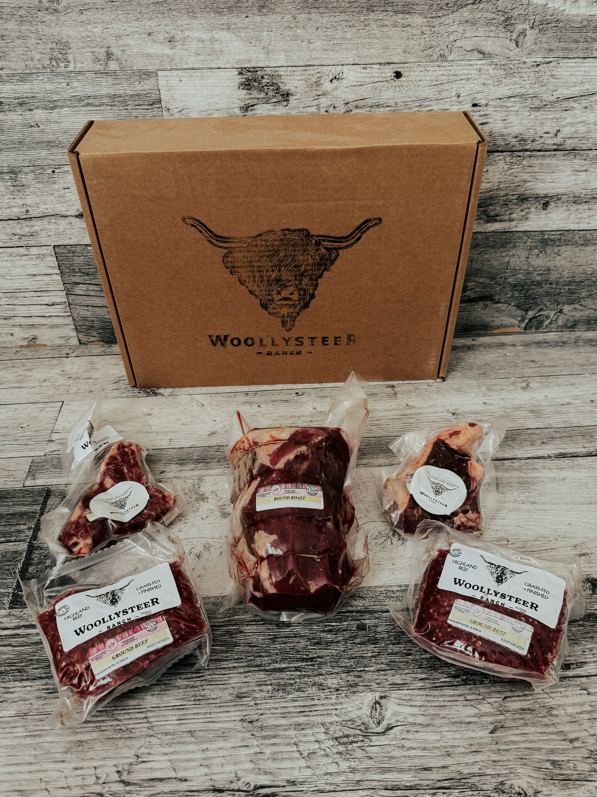 Beef Sampler Meat Box Specials – Woollysteer Ranch